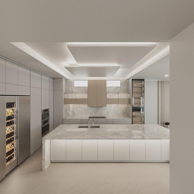 Completely reimagined contemporary smart home blending - photo 3