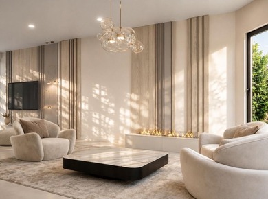 Completely reimagined contemporary smart home blending - photo 5