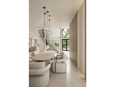 Completely reimagined contemporary smart home blending - photo 8