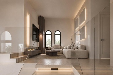 Completely reimagined contemporary smart home blending - photo 9