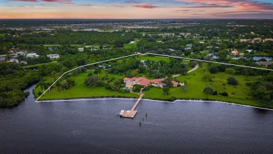 St. Lucie River Home For Sale in Palm City Florida