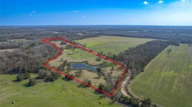 Farmhouse on 22 acres w/Private Pond views! - Lake Acreage For Sale in Winnsboro, Texas