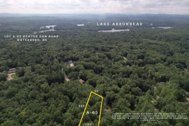 Lake Arrowhead Lot For Sale in Waterboro Maine