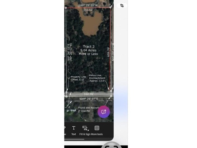 5 acres. In Bethel acres township. Pond in back. A fifty foot - photo 4