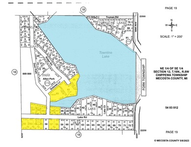 (private lake, pond, creek) Acreage Sale Pending in Barryton Michigan