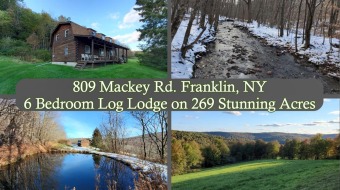 (private lake, pond, creek) Home For Sale in Franklin New York