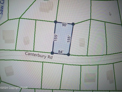 Mill Pond Lot For Sale in Bushkill Pennsylvania