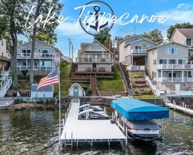 Enjoy amazing panoramic lake views from several vantage points - Lake Home For Sale in Leesburg, Indiana