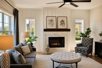 Custom designed two-story residence featuring a walk-out - photo 15