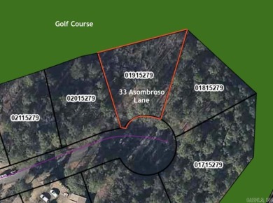 Lake Granada Lot For Sale in Hot Springs Village Arkansas