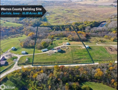(private lake, pond, creek) Acreage For Sale in Carlisle Iowa