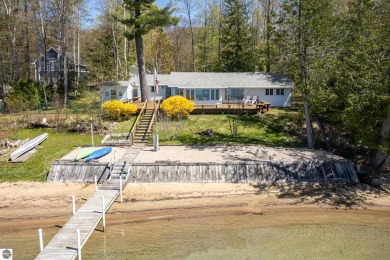 Glen Lake Home For Sale in Maple City Michigan