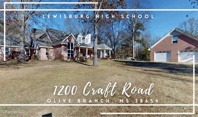 Lake Home For Sale in Olive Branch, Mississippi