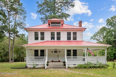 Pamlico River Home Sale Pending in Bath North Carolina