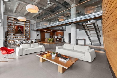 A truly rare offering, this authentic industrial loft at Parc