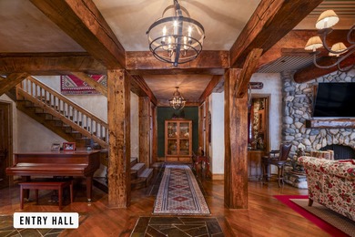 Quintessential log & stone Creekside Lodge estate. Near the base - photo 3