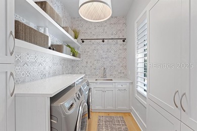 This distinctive custom-built residence nestled among the