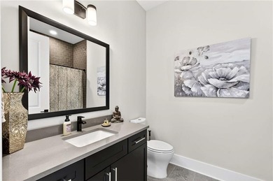 Just one year old and like new, this luxury townhome is located