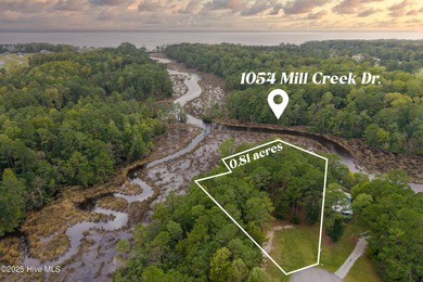 Neuse River Lot For Sale in Minnesott Beach North Carolina