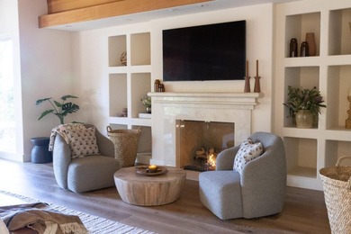 Set amongst the oaks, this stunning home connects the interior - photo 19