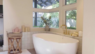 Set amongst the oaks, this stunning home connects the interior - photo 21