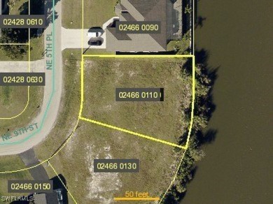 Lake Lot For Sale in Cape Coral, Florida
