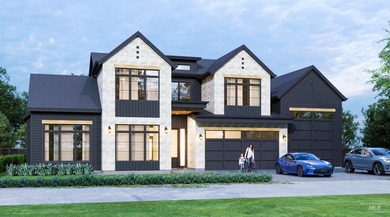 (private lake, pond, creek) Home Sale Pending in Eagle Idaho