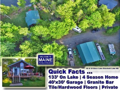 Lake Home For Sale in Weston, Maine