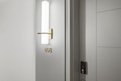 Elegant condo d'une chambre, entierement meuble, situe dans un - photo 24