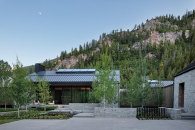 River Lodge, a new riverfront estate set on 2.1 acres along the - photo 3