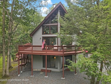 Superbly maintained and partially furnished, this large home - Lake Home For Sale in Albrightsville, Pennsylvania
