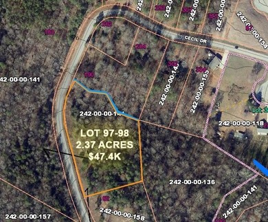Lake Greenwood Lot For Sale in Waterloo South Carolina