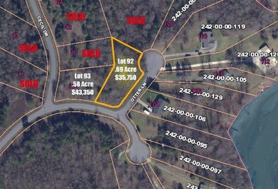 Lake Greenwood Lot For Sale in Waterloo South Carolina