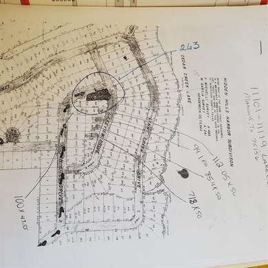 Cedar Creek Lake Lot For Sale in Mabank Texas
