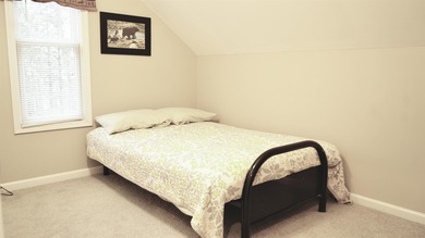 This three-bedroom, two-bath, two-story home delivers the