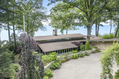 Lake Michigan home with 154 ft of private lake frontage nestled - Lake Home Sale Pending in West Olive, Michigan