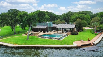 Spectacular resort home on 2 deep open water peninsula lots with - Lake Home For Sale in Trinidad, Texas