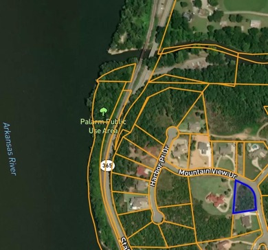 Arkansas River Lot For Sale in Maumelle Arkansas