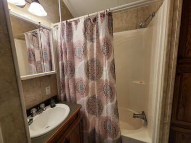 2007 DPH Park Model; bedroom with built-ins; large bathroom with - photo 20