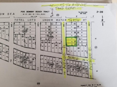 Salton Sea Lake Acreage For Sale in Bombay Beach California