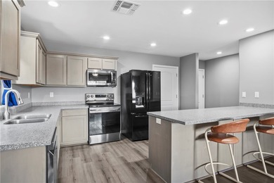 This home is only a few years old and designed with full