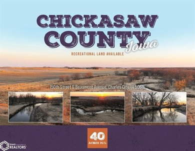 (private lake, pond, creek) Acreage For Sale in Charles City Iowa