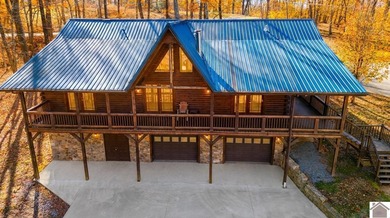 Exceptional Lake Barkley waterfront Eastern Red Cedar log home