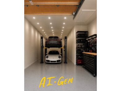 ONE STORY-6 CAR GARAGE PLUS WK-SHOP. Please, for your sake, pay - photo 10
