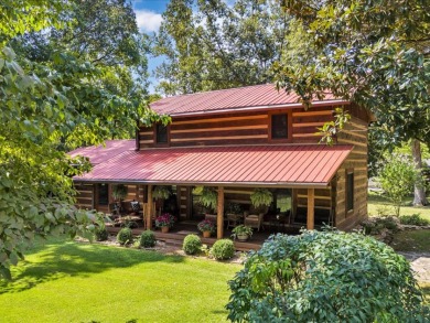 Douglas Lakefront Log Home with Private Dock - Lake Home Sale Pending in White Pine, Tennessee