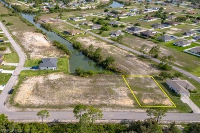 Cape Coral Area Lot For Sale in Cape Coral Florida
