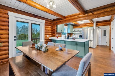 Welcome to this beautifully updated log-style home on 1.5 acres