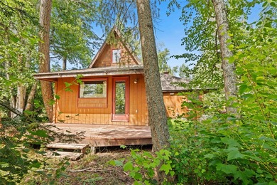Nestled on a private, wooded .5-acre lot, this chalet-style home - photo 49