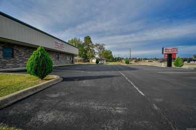 This commercial business location is in a highly visible and