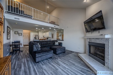 Top floor 2-bedroom loft unit spanning over 1400sqft and even